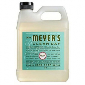 Mrs. Meyer’s Liquid Hand Soap Refill, Basil, 33 Ounce