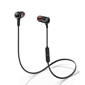 Wireless Bluetooth Headphones Wireless In-Ear Stereo Bluetooth Noise Cancelling earphones headsets with Mic (black)