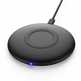 Android & iPhone Wireless Charger, CHGeek Portable Fast Qi Wireless Charging Pad for iPhone X iPhone 8+ iPhone 8, Samsung Galaxy Note 8 S8 Plus Galaxy S7 Edge S6 Edge Plus, LG G6(US) – CH18