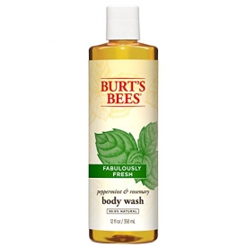 Burt’s Bees Peppermint and Rosemary Body Wash, 12 Fluid Ounces (Pack of 3)