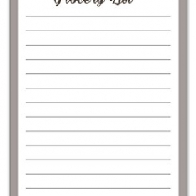 Food & Shit Grocery List Magnetic Groceries Pad 4.25 x 7.5, 50-Sheets Funny Gift