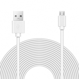 OMNIHIL 2-Port Car Charger with (32FT) 2.0 High Speed USB Cable for Autel Robotics X-Star Drone with (32FT) 4K Camera & Wi-Fi HD Live View – WHITE