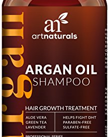 Art Naturals Organic Argan Oil Hair Loss Shampoo for Hair Regrowth 16 Oz – Sulfate Free – Best Treatment for Hair Loss, Thinning & – Growth Product For Men & Women – Infused with Biotin – 2016