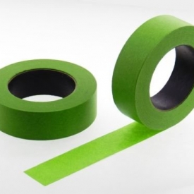 2pk 1.5″ x 60 yd Green Painters Tape PROFESSIONAL Grade Masking Edge Trim Easy Removal (36MM 1.4 in)