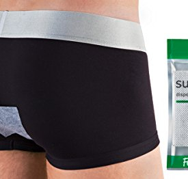 Subtle Butt: Reusable Gas Neutralizers (5 Activated Carbon Fart Pads) – Funny Valentine’s Day Gift