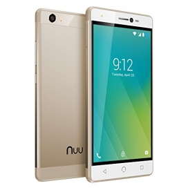 NUU Mobile M2 5.0″ HD LTE Android 7.0 Smartphone, Gold