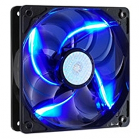 Cooler Master SickleFlow 120 – Sleeve Bearing 120mm Blue LED Silent Fan for Computer Cases, CPU Coolers, and Radiators