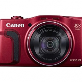 Canon PowerShot SX710 20.3MP 30x Optical Zoom Lens HS Digital Camera (RED) (CERTIF1ED REFURBISHED)