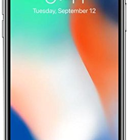 Apple iPhone X, Fully Unlocked 5.8″, 256 GB – Silver