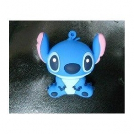 High Quality 8 GB Stitch style USB flash drive – Blue