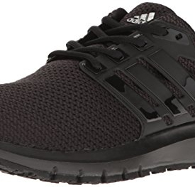 adidas Men’s Energy Cloud Wtc m Running Shoe, Black/Black/White, 12 Medium US