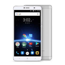 iRULU GeoKing 3 Max Smartphone, Android 7.0 Unlocked Cell Phone, 4G LTE GSM/WCDMA Fingerprint Octa-Core, AT&T, T-Mobile, 6.5″ Full HD IPS Touch Screen Display, 3GB Ram+32GB Rom – G36 Silver