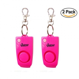 Personal Security Alarm [2 Pack] – 130dB Loud Emergency Alarm with Backup Whistle for Children, Girls, Ladies and Elder People