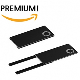 STEAGLE ORIGINAL (Black) Premium Laptop Webcam Cover for your privacy – Macbook – Laptop – PC – 0.03 inch ultimate thinness