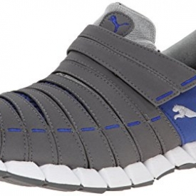 PUMA Men’s Osu Running Shoe,Steel Gray/Limoges/White,14 M US