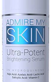 Admire My Skin 2% Hydroquinone Dark Spot Corrector Remover For Face & Melasma Treatment Fade Cream – Contains Vitamin C, Salicylic Acid, Kojic Acid, Azelaic Acid, Lactic Acid 1 fl oz