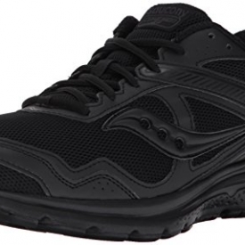 Saucony Men’s Cohesion 10 Running Shoe, Black, 8 M US
