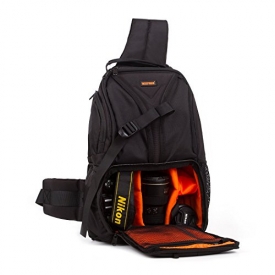 Camera Bag DSLR SLR Camera Sling Backpack Lightweight Waterproof for Sony Canon Nikon Pentax Olympus Camera and Other Accessories
