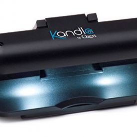 Kandle by Ozeri LED Book Light for the Amazon Kindle (1st and latest generation), and other eBook readers – in Black