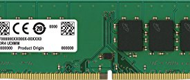 Crucial 4GB Single DDR4 2400 MT/s (PC4-19200) SR x8 DIMM 288-Pin Memory – CT4G4DFS824A