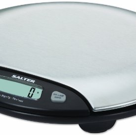 Salter Stainless Steel Electronic Scale (7-Pound)