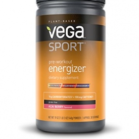 Vega Sport Pre-Workout Energizer, Acai Berry, 19oz, 30 Servings