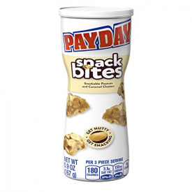 PAYDAY Snack Bites Canister, 5.9 Ounce