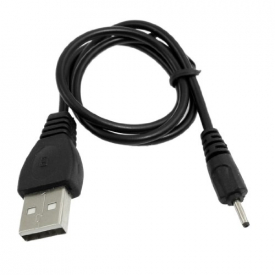 Black DC 2mm USB Charger Cable 50cm for Nokia N78 N73 N82
