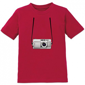 Shirtcity Digicam Effect Kids‘ T-shirt 134-146 Purple