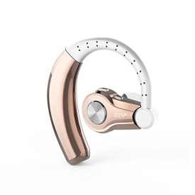 Bluetooth Headphone , CDP Wireless Sport Earphone Single-side Headset ,Sweatproof Running Earbud,Smart Voice report , HD Stereo Sound, Hands-free Bluetooth Earpiece with Mic for Gym,Sports,Driving. (Rose gold)