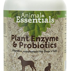 Animal Essentials Plant Enzyme & Probiotics Supplement for Dogs & Cats, 10.6 oz