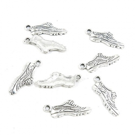 20 Pieces Antique Silver Tone Jewelry Making Charms Pendant Findings Craft Supplies Bulk Lots Arts T1YW5 Sports Shoes Sneakers