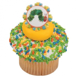 The Very Hungry Caterpillar Still Hungry Cupcake Rings – 24 pc