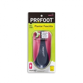 PROFOOT Plantar Fasciitis Orthotics, Women’s Size 6-10 (1 Pair), Inserts to Help Support & Cushion the Heel & Relieve Pain