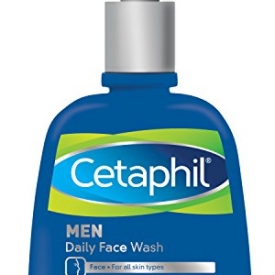 Cetaphil Men Daily Face Wash, 8 Ounce (Pack of 2)
