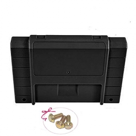 Childhood Black Cartridge Case shell for Super SNES Systems With 3pcs Security Screws