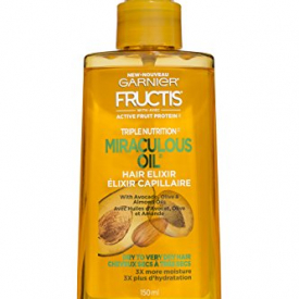 Garnier Hair Care Fructis Triple Nutrition Marvelous Oil Hair Elixir, 5.09
