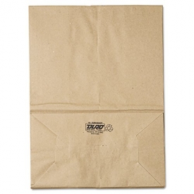 General SK1657 1/6 BBL Paper Grocery Bag, 57lb Kraft, Standard 12 x 7 x 17, (Case of 500 Bags)