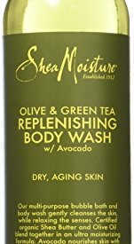 Shea Moisture Olive & Green Tea Body Wash, 13 Ounce