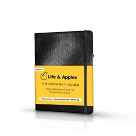 Daily Planner and Agenda Diary – Best Journal for Goal Management, Productivity and Mindfulness – with Gratitude, Mind Map and Growth Focus – Undated