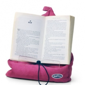 The Book Seat – Book Holder and Travel Pillow – Pink