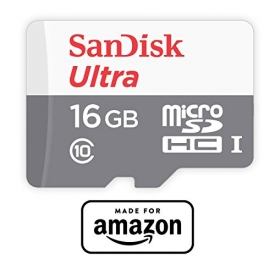 SanDisk 16 GB micro SD Memory Card for Fire Tablets and Fire TV
