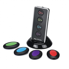 SANNYSIS Wireless RF Key Finder Item Locator Indoor Pet Finder with LED Flashlight Remote