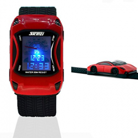 Kids Watches Boys Girls Waterproof Sports Rubber Digital LED Wristwatches for Children,for Age 3-10