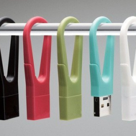 D-CLICK TM High Quality 4GB/8GB/16GB/32GB/64GB/Cool Shape Sport Carabiner Keychain High Speed USB Flash Drive Flash Memory Stick Pen Drive Disk (8GB, series-C Black)