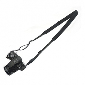 KANJIAN Light weight neoprene Camera Strap can be washed Universal Shoulder Neck Belt for DSLR Camera-Black