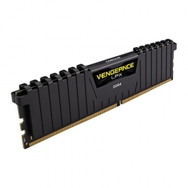 Corsair Vengeance LPX 4GB (1 x 4GB) DDR4 DRAM 2400MHz (PC4-19200) C16 Memory Kit, Black