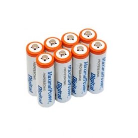 Maximal Power AAA4X2 8-Pieces AAA 1200mAh Ni-MH Rechargeable Batteries