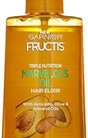 Garnier Hair Care Fructis Triple Nutrition Marvelous Oil Hair Elixir, 5.09