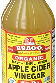 Bragg Organic Unfiltered Apple Cider Vinegar, Raw, 16 Ounce – 1 Pack
